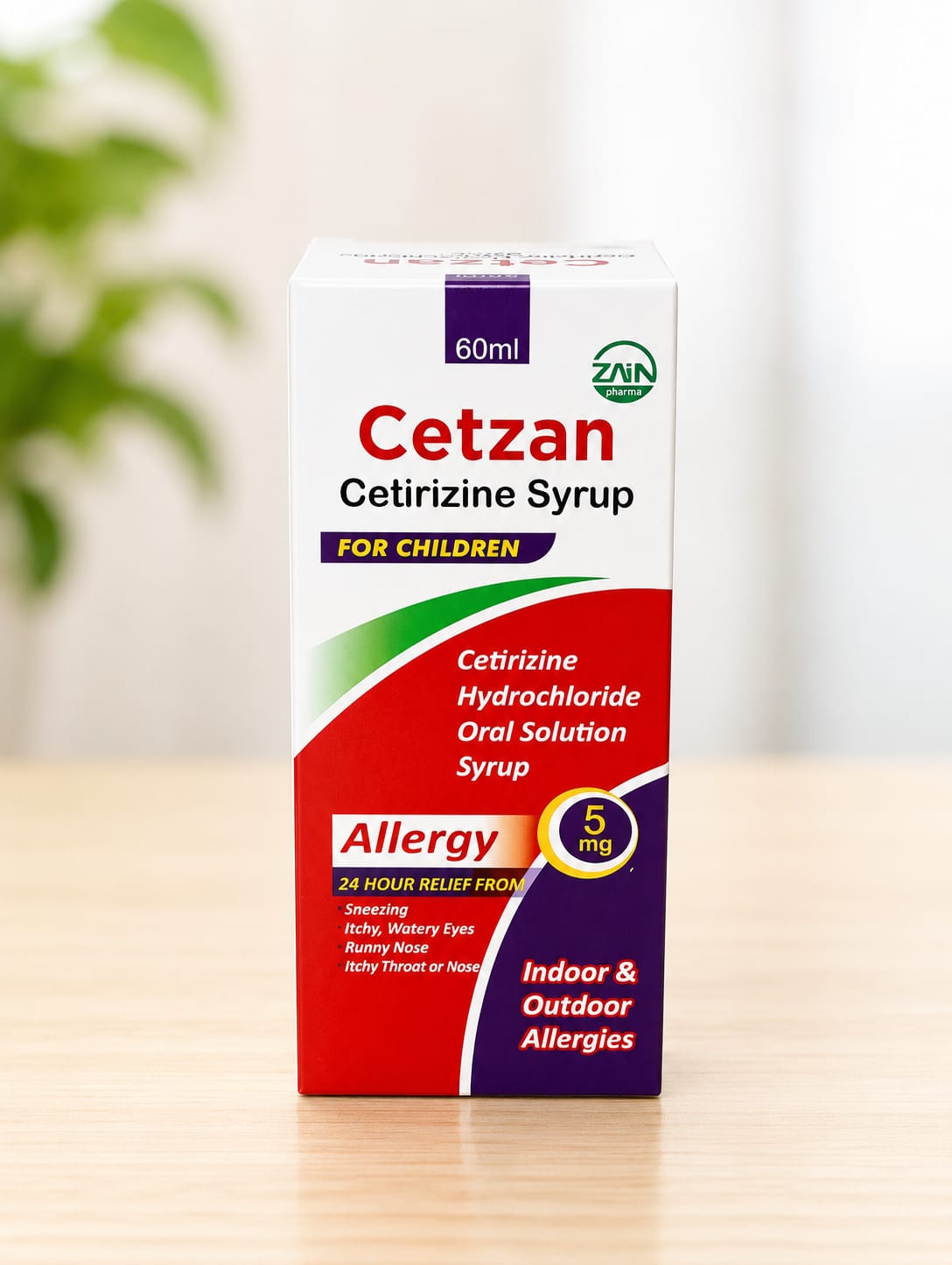 CETRIZINE  SYRUP 60ML GEN